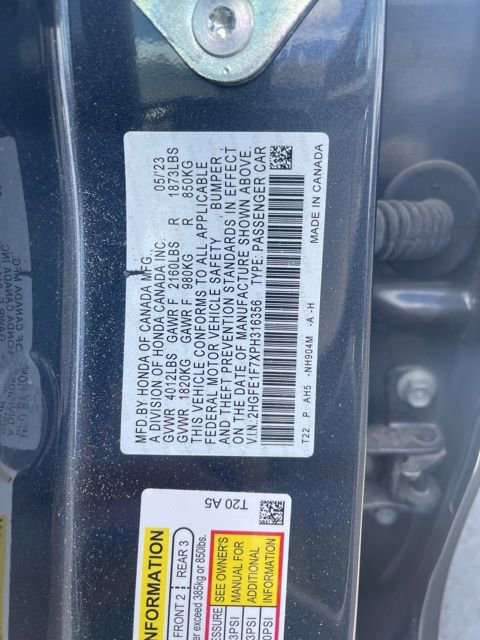 Used 2023 Honda Civic EX image 11