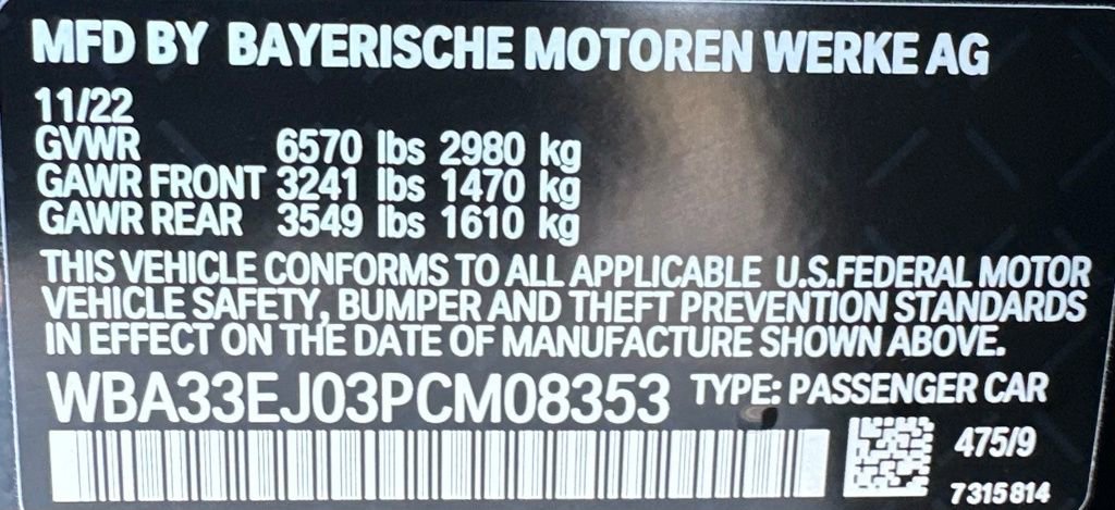 Certified 2023 BMW 760i xDrive image 46