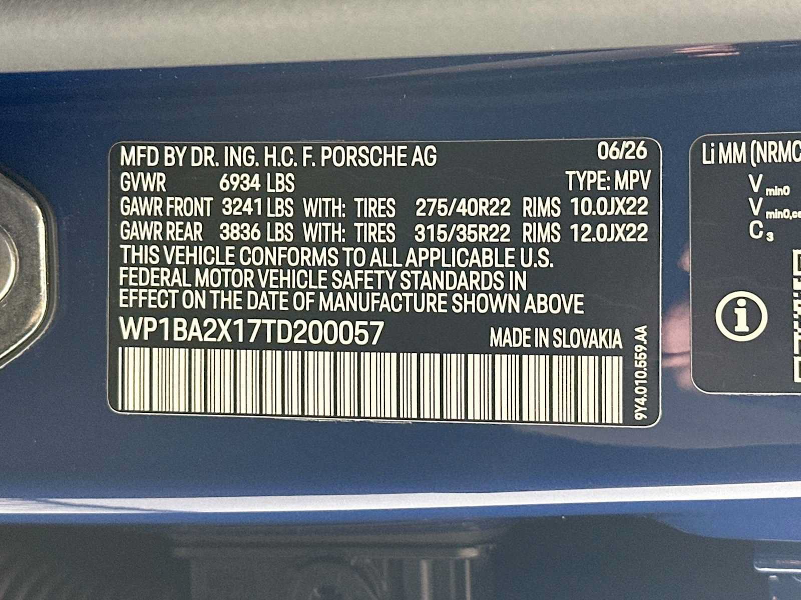 New 2026 Porsche Cayenne Electric Coupe AWD/4WD image 32