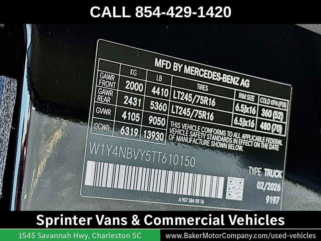 New 2026 Mercedes-Benz Sprinter 2500 image 32