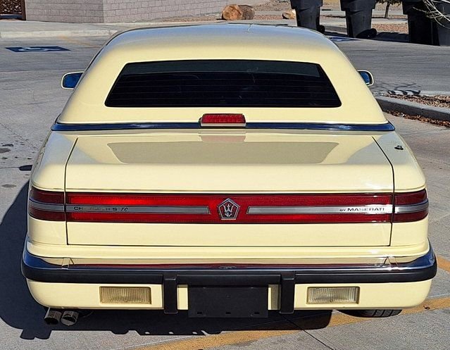 Used 1991 Chrysler TC by Maserati image 4