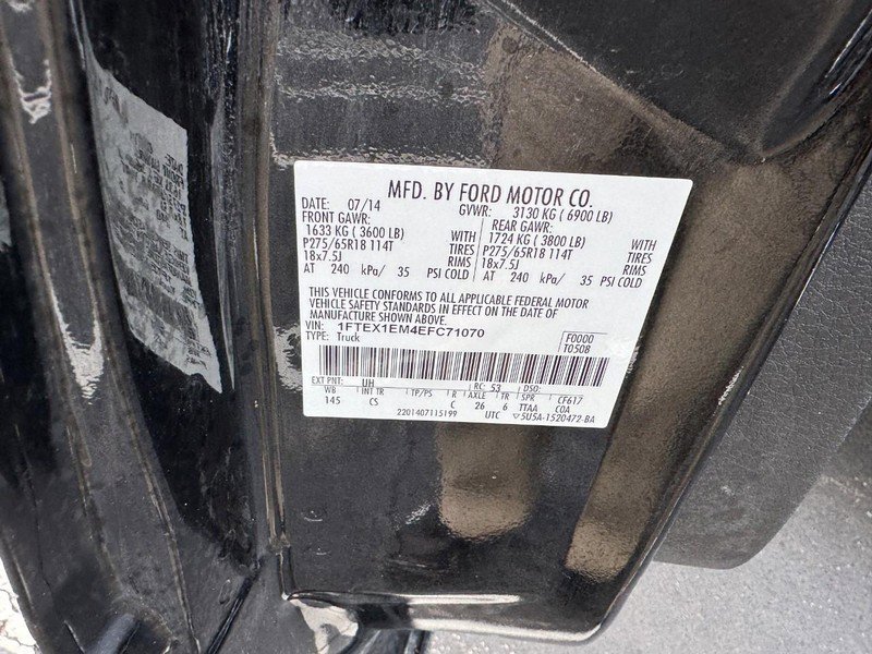 Used 2014 Ford F150 STX w/ Equipment Group 201A Mid image 19