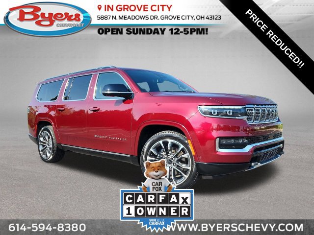 Used 2025 Jeep Grand Wagoneer L Series III w/ Rear Seat Video Group 1