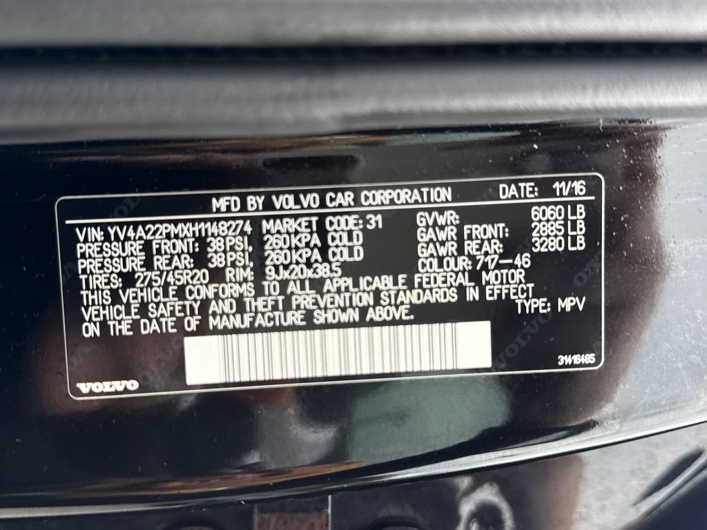 Used 2017 Volvo XC90 T6 R-Design w/ Climate Package AWD/4WD image 20
