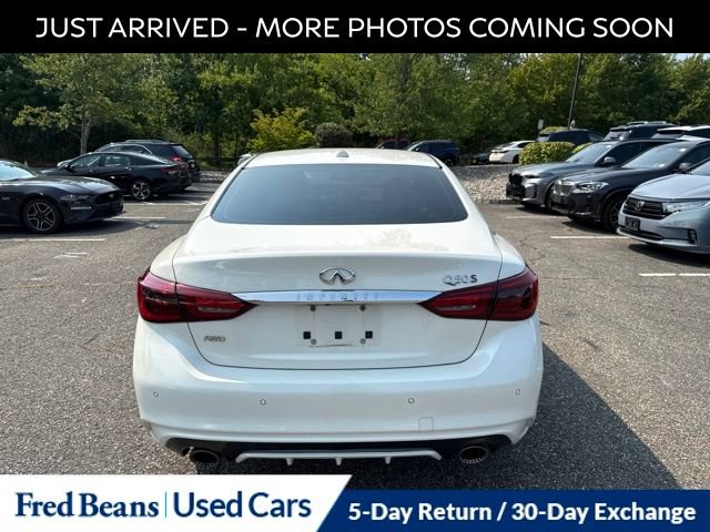 Used 2019 INFINITI Q50 Red Sport 400 w/ Sensory Package AWD/4WD image 7