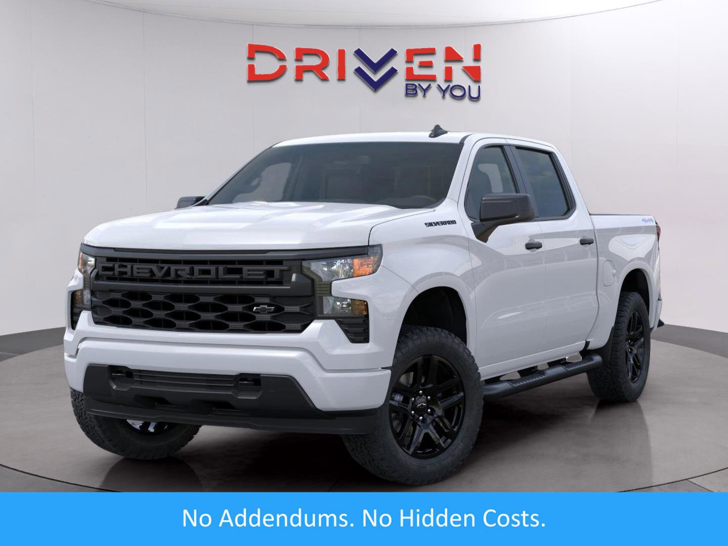 New 2026 Chevrolet Silverado 1500 Custom w/ Turbomax Blackout Package