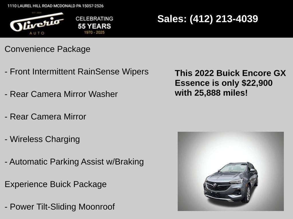 Used 2022 Buick Encore GX Essence w/ Advanced Technology Package image 10