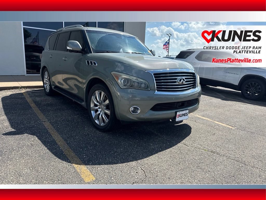 Used 2012 INFINITI QX56 4WD w/ Deluxe Touring Pkg