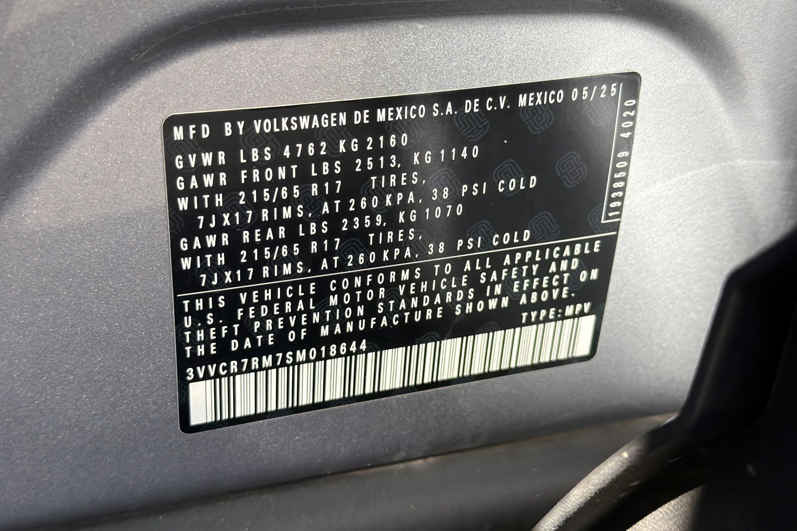 Used 2025 Volkswagen Tiguan S FWD image 28