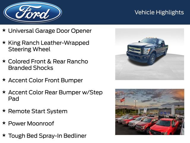 Used 2016 Ford F350 King Ranch w/ FX4 Off-Road Package AWD/4WD image 8