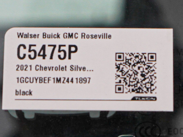 Used 2021 Chevrolet Silverado 1500 Custom w/ Safety Confidence Package image 32