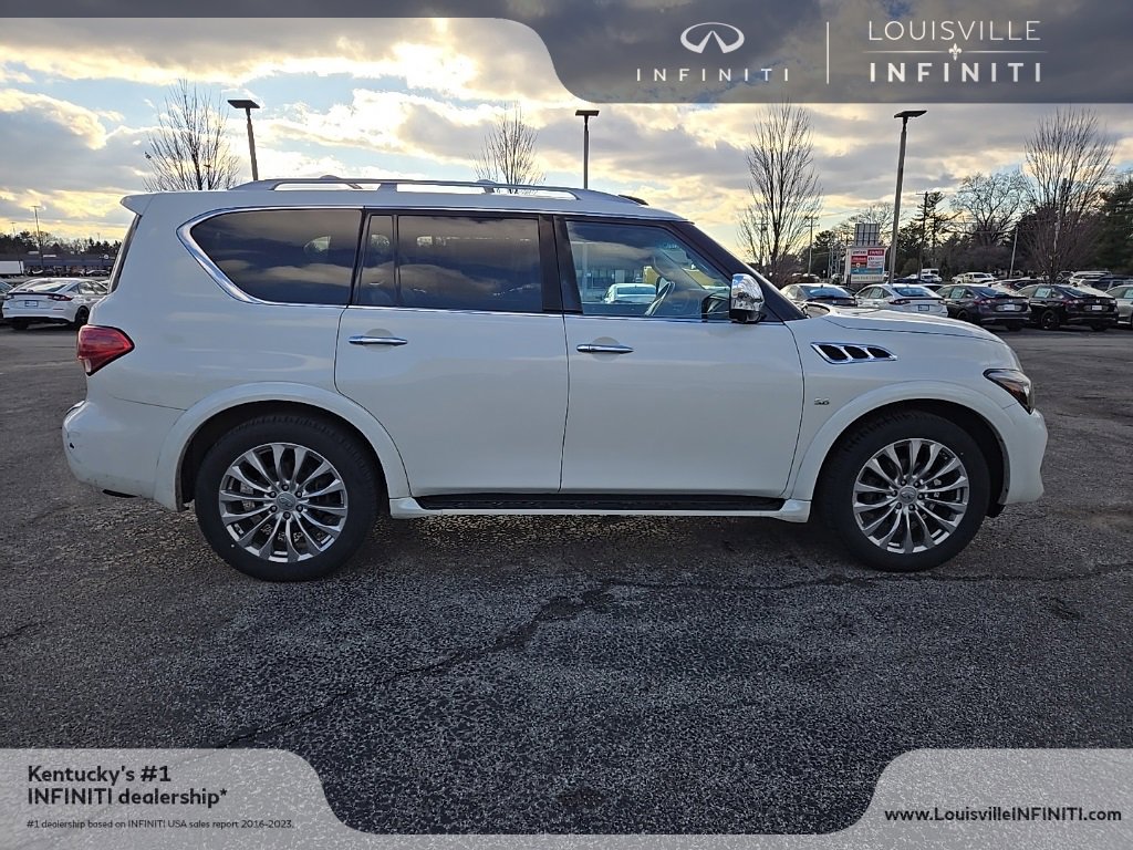 Used 2017 INFINITI QX80 4WD w/ Deluxe Technology Package