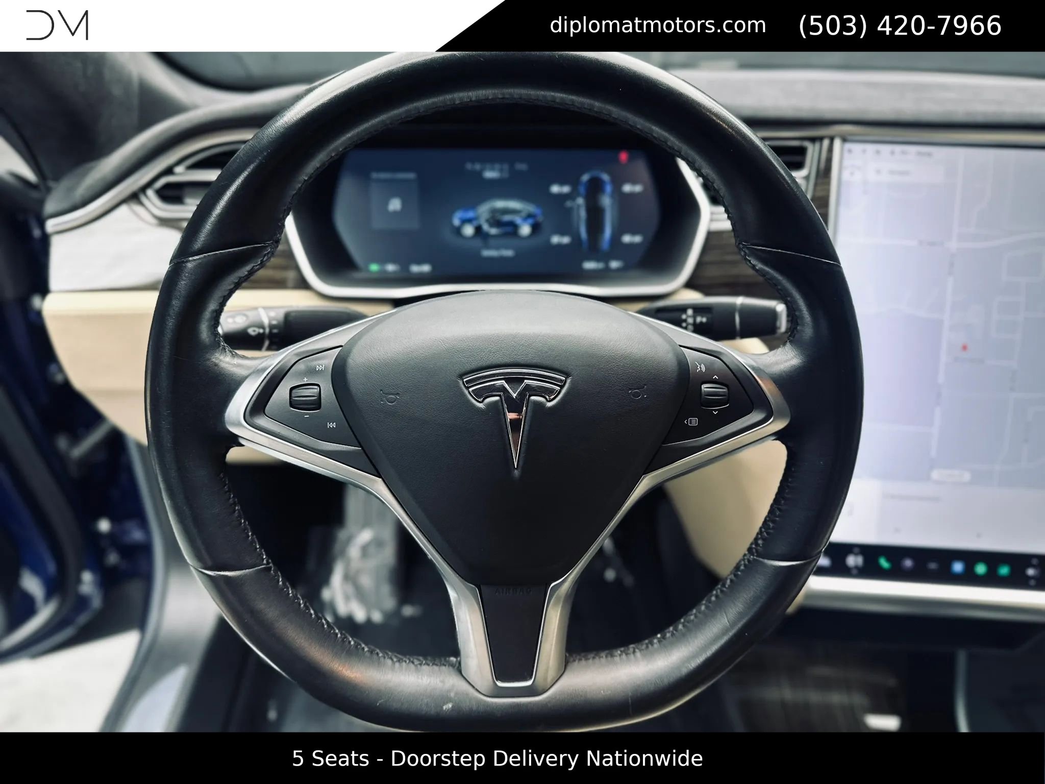 Used 2016 Tesla Model S 90D AWD/4WD image 28