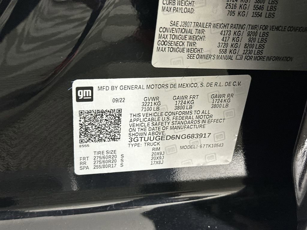 Used 2022 GMC Sierra 1500 Denali AWD/4WD image 37