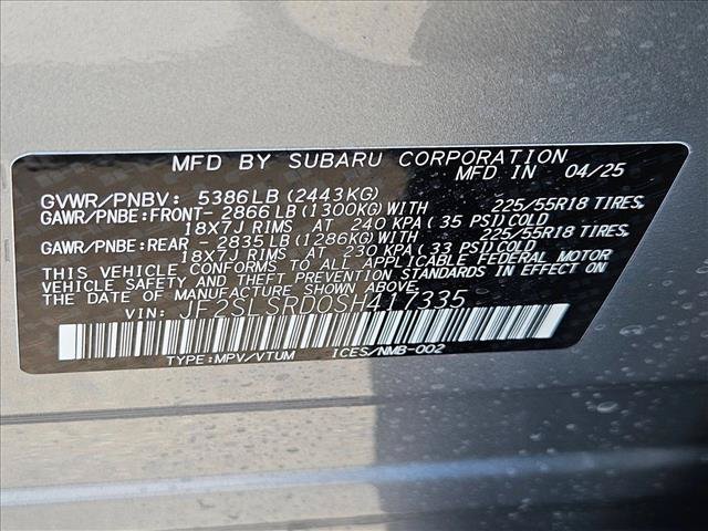 Used 2025 Subaru Forester Limited w/ Popular Package AWD/4WD image 18