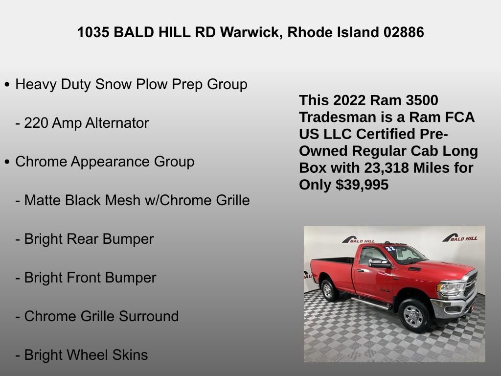 Used 2022 RAM 3500 Tradesman image 20