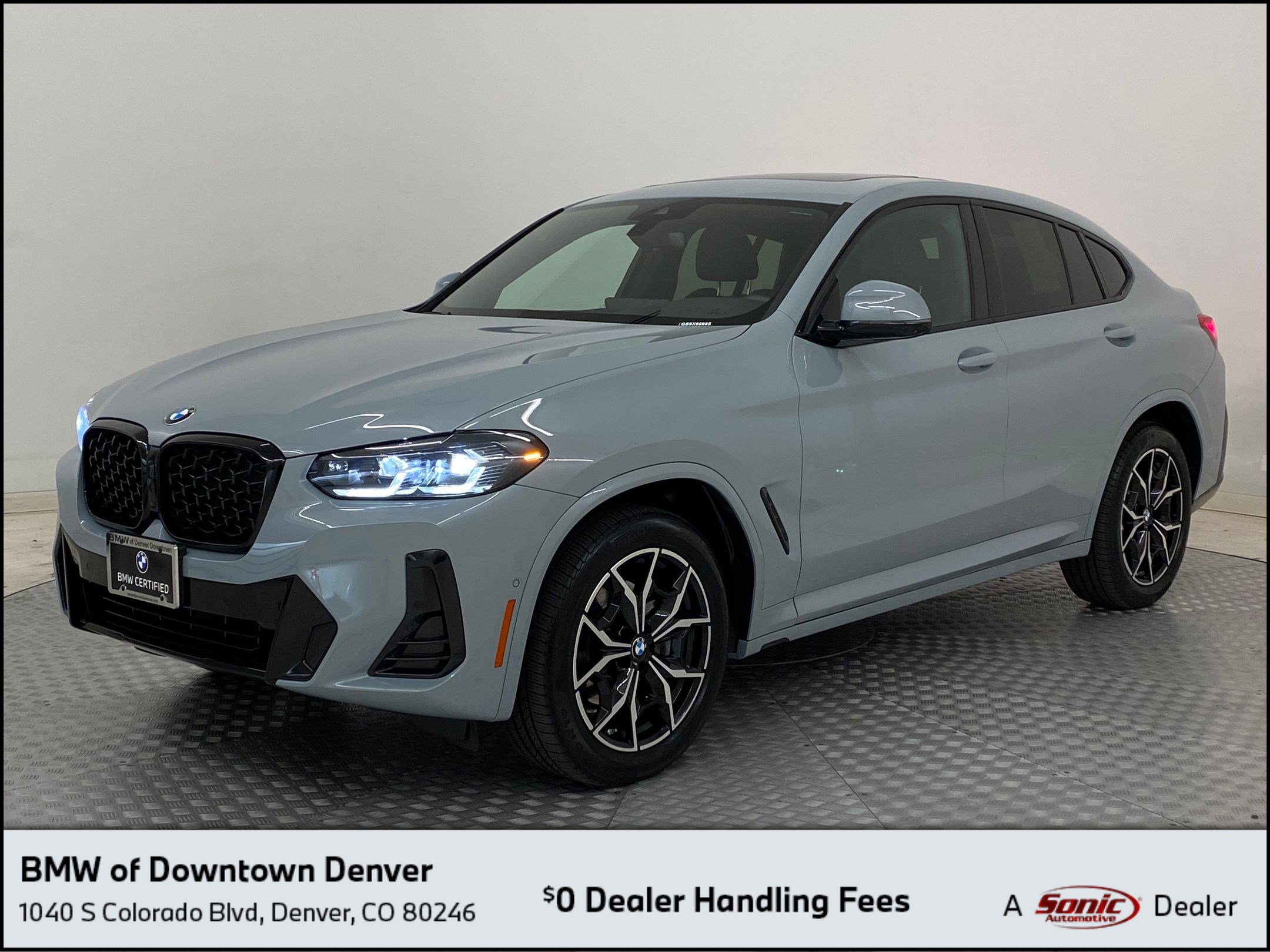 Certified 2025 BMW X4 xDrive30i w/ M Sport Package