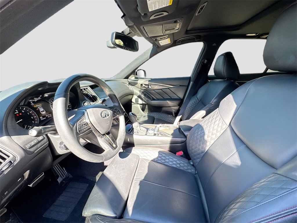 Used 2023 INFINITI Q50 Red Sport 400 w/ Black Opal Edition image 22