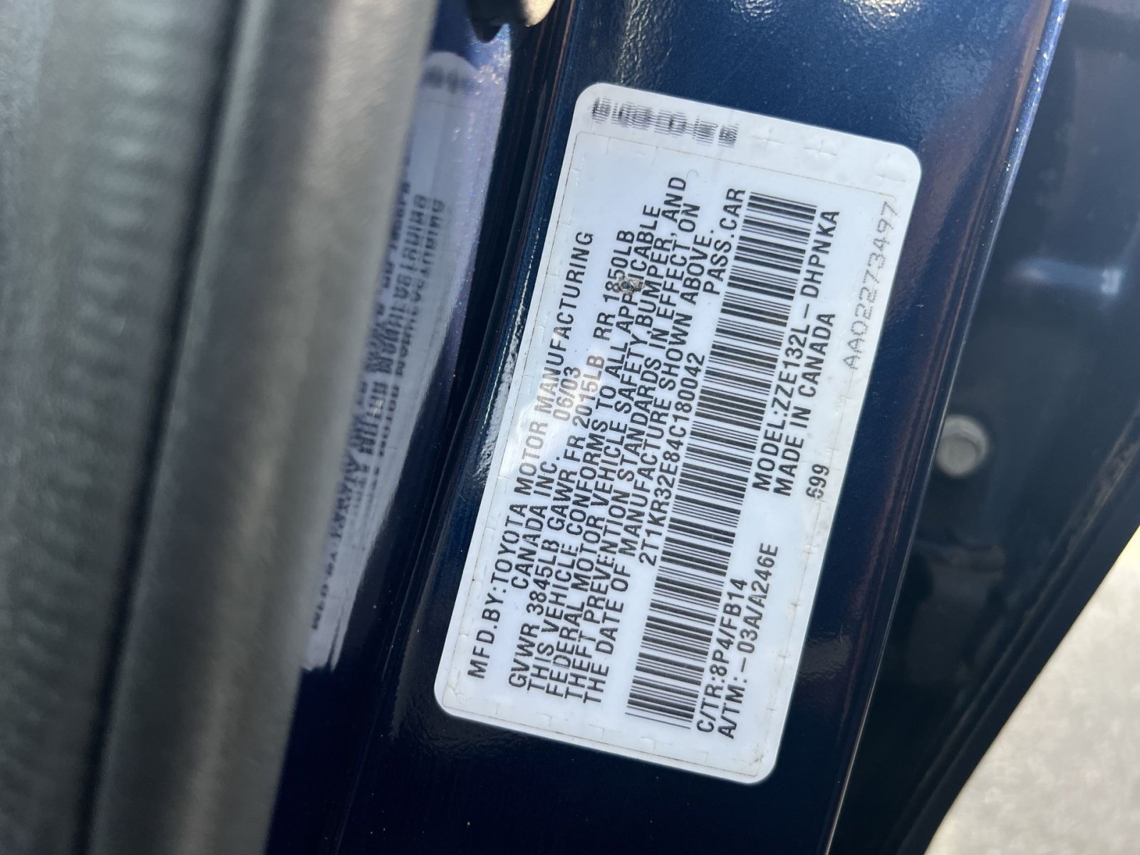 Used 2004 Toyota Matrix XR FWD image 25