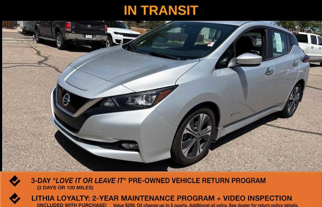 Used 2018 Nissan Leaf SV w/ SV Technology Package FWD image 1