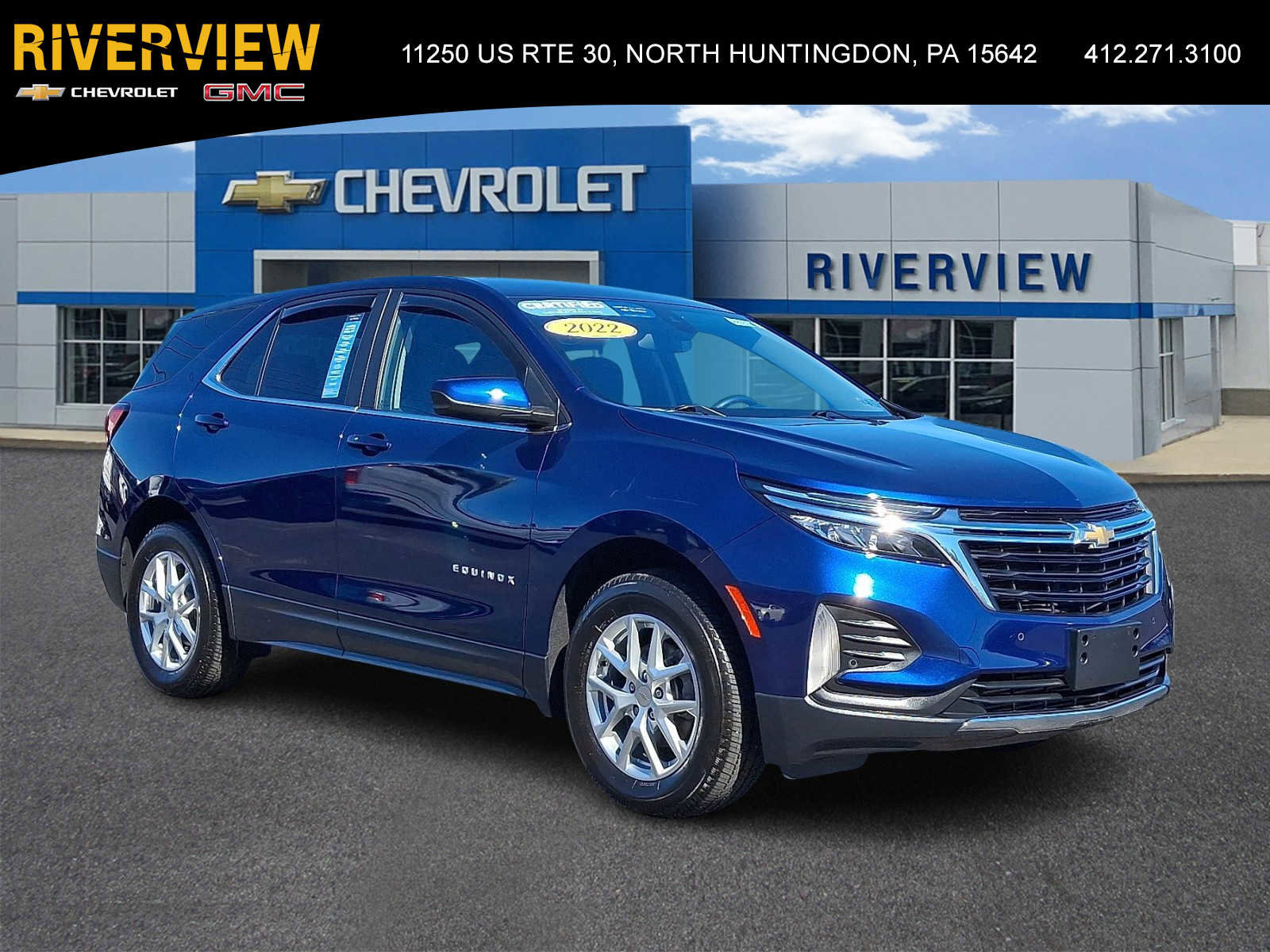 Certified 2022 Chevrolet Equinox LT