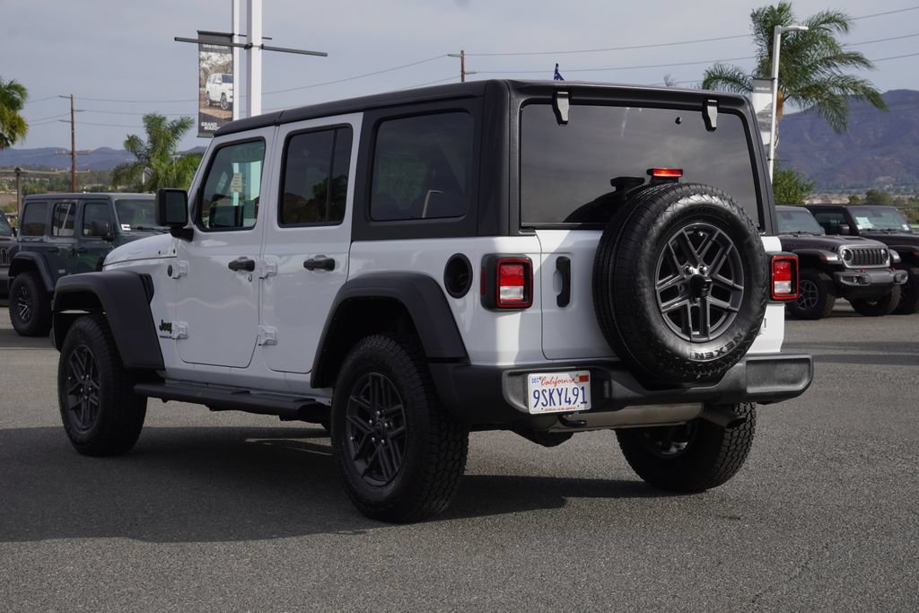 Certified 2025 Jeep Wrangler Unlimited Sport AWD/4WD image 6