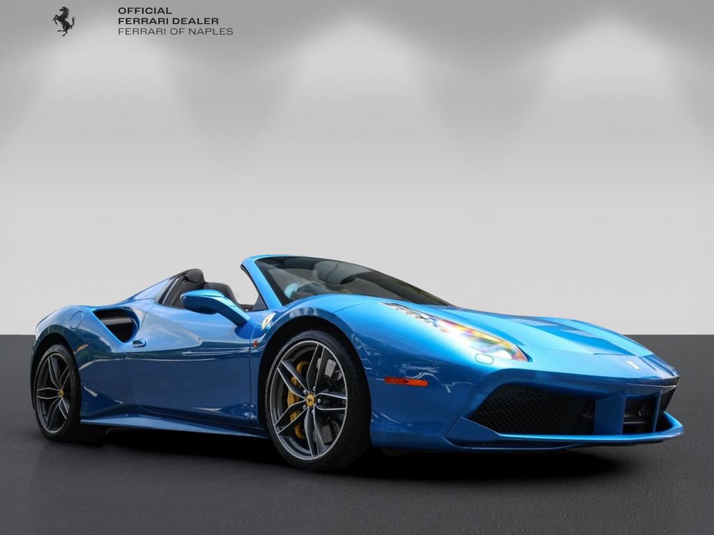 Certified 2018 Ferrari 488 Spider RWD image 1