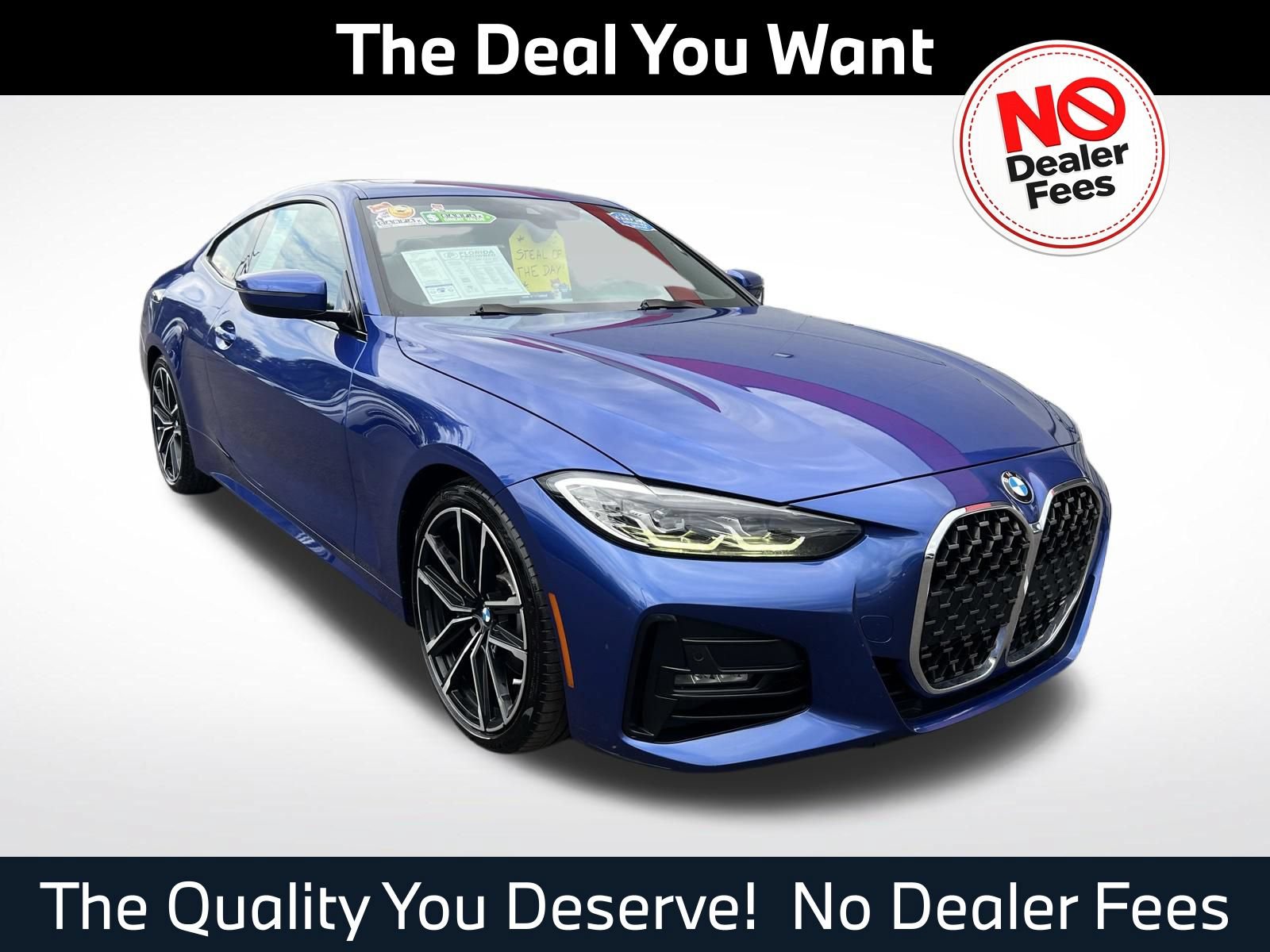 Used 2021 BMW 430i Coupe w/ M Sport Package