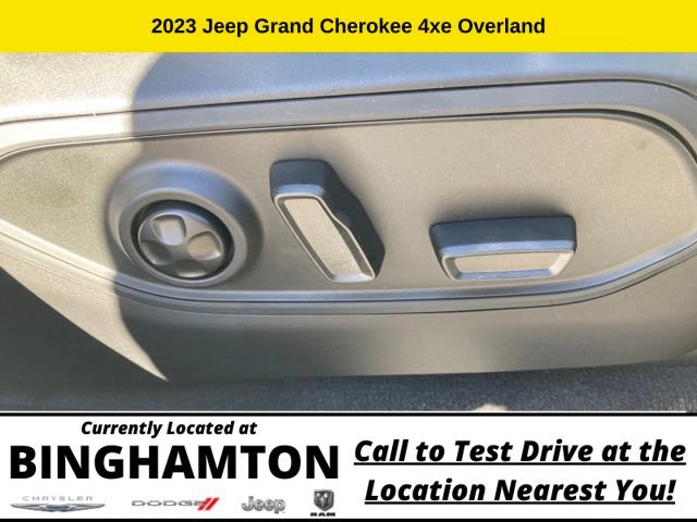 New 2023 Jeep Grand Cherokee Overland AWD/4WD image 27