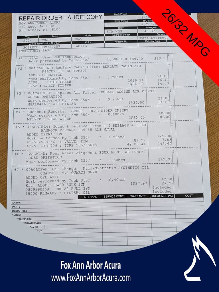 Used 2024 Honda HR-V Sport image 31