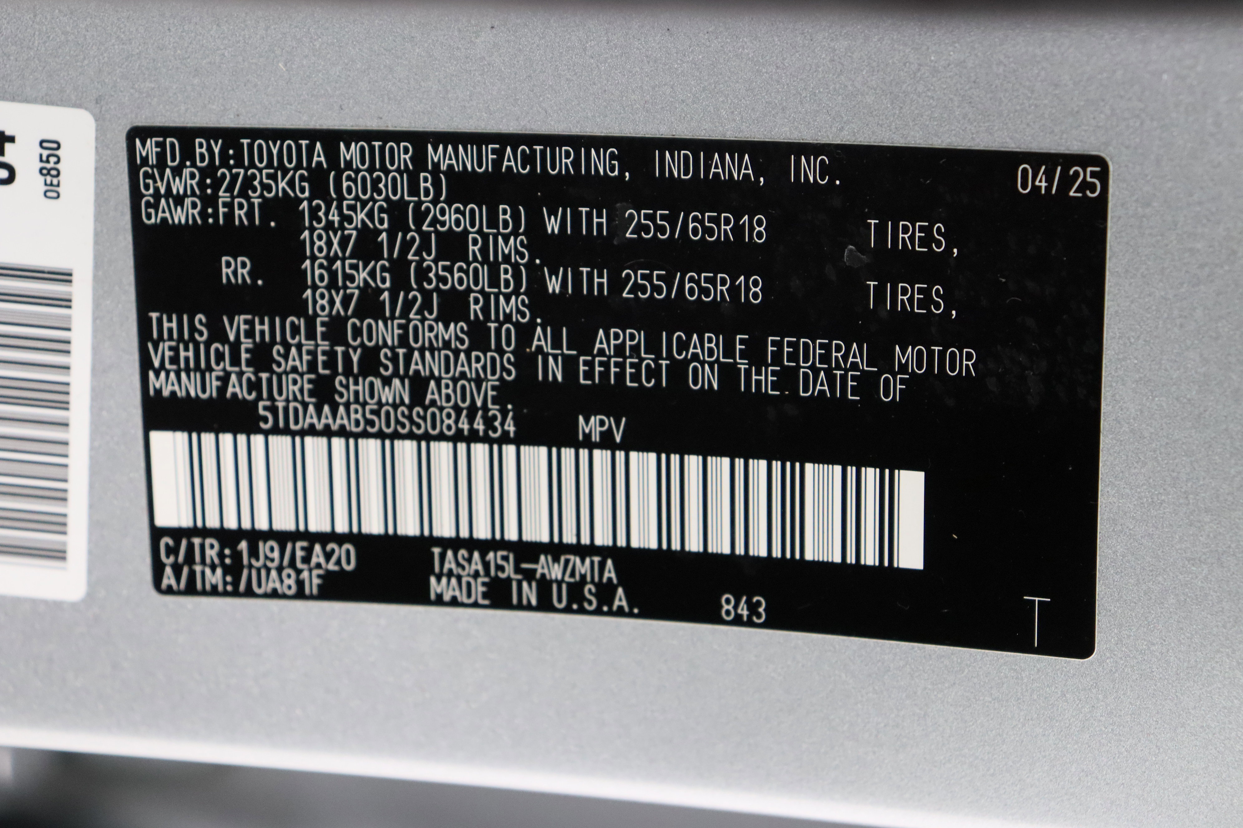 Certified 2025 Toyota Grand Highlander AWD image 44