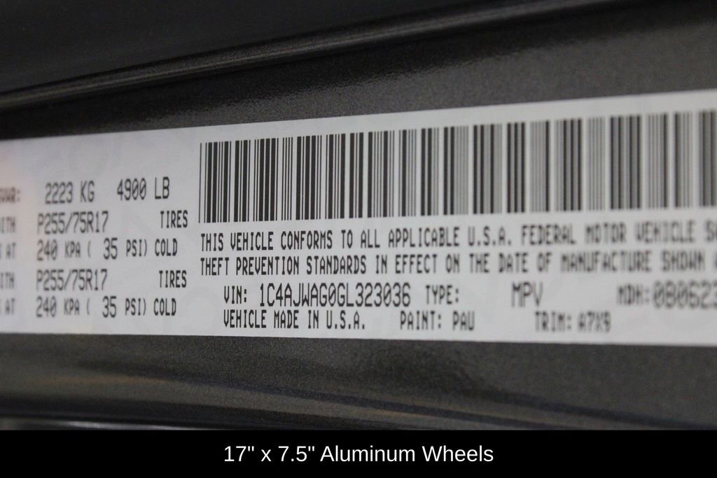 Used 2016 Jeep Wrangler Sport w/ Quick Order Package 24S image 25