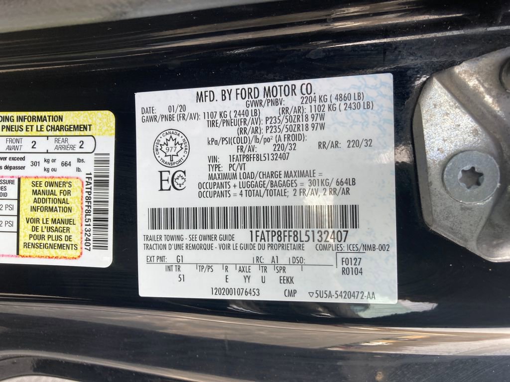 Used 2020 Ford Mustang GT Premium w/ Equipment Group 401A image 39