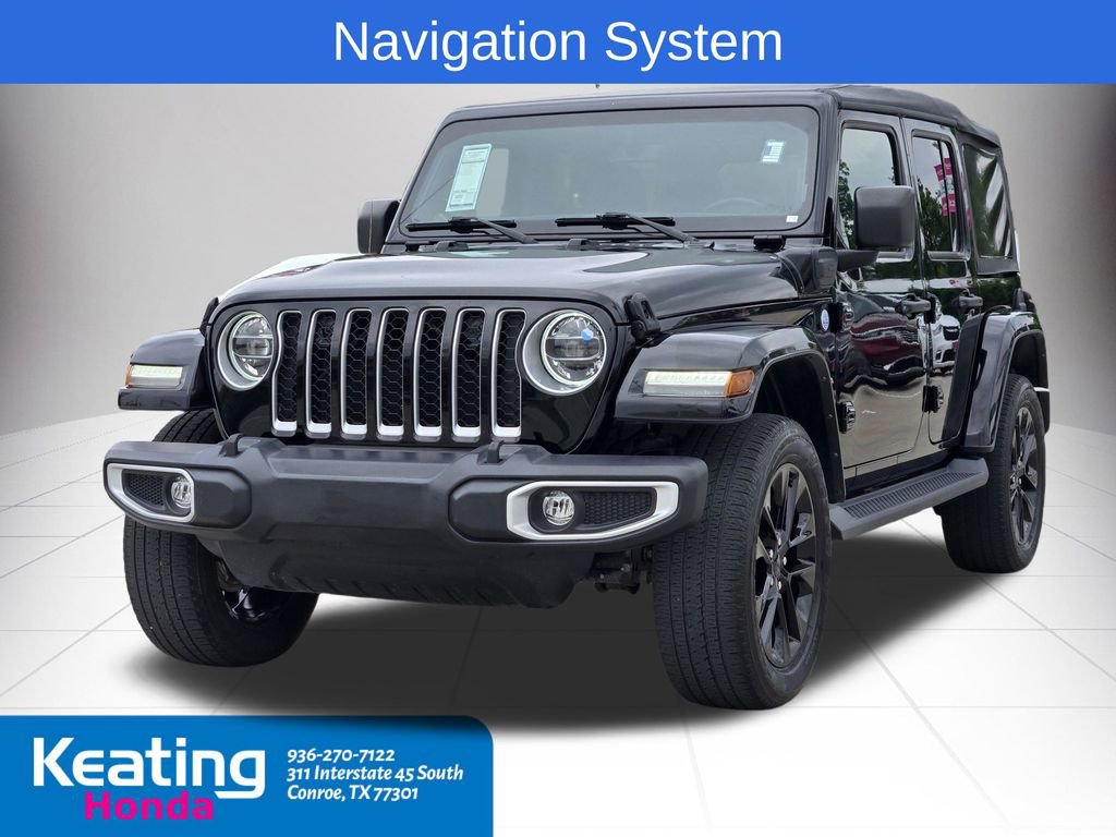 Used 2021 Jeep Wrangler Unlimited Sahara AWD/4WD image 4