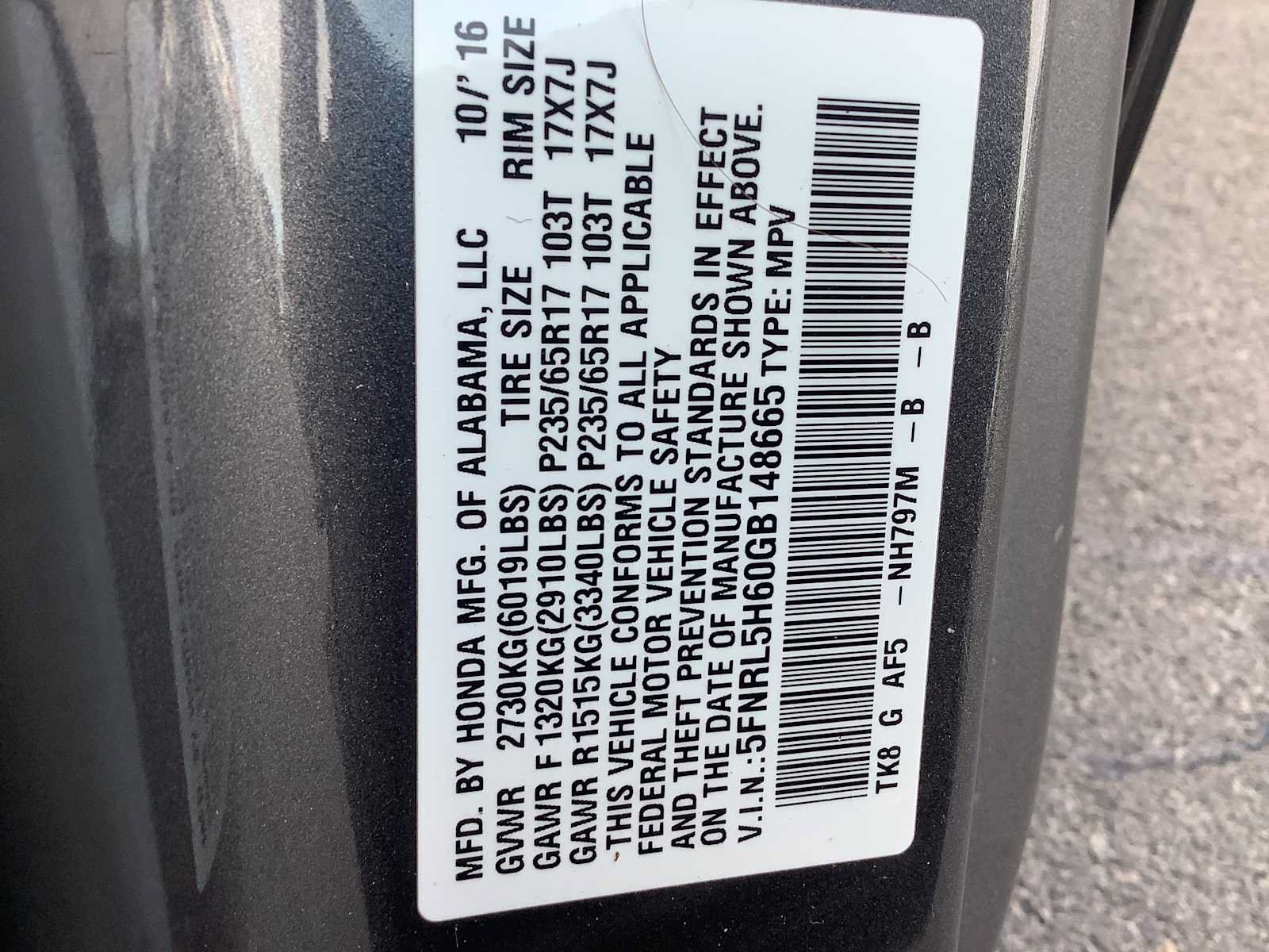 Used 2016 Honda Odyssey EX-L image 21