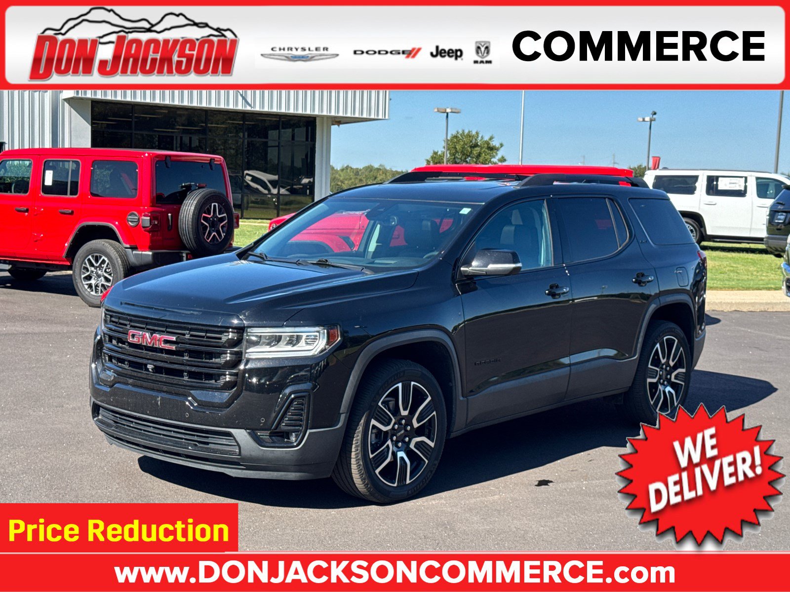 Used 2021 GMC Acadia SLT w/ Elevation Edition FWD image 1