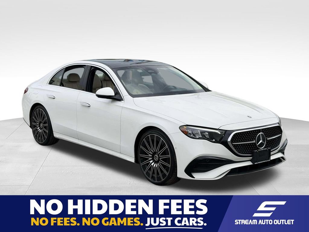 Used 2025 Mercedes-Benz E 350 4MATIC Sedan w/ Winter Package image 1