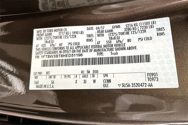 Used 2017 Ford F350 Lariat w/ Lariat Ultimate Package image 20