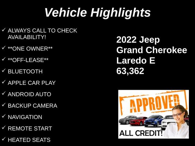 Used 2022 Jeep Grand Cherokee Laredo E w/ Security & Convenience Group AWD/4WD image 9