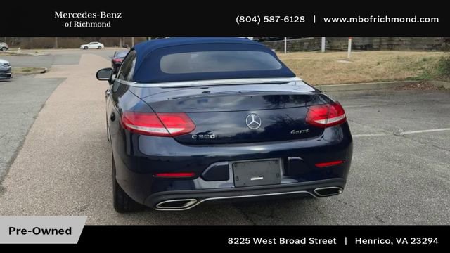 Certified 2018 Mercedes-Benz C 300 4MATIC Cabriolet image 9