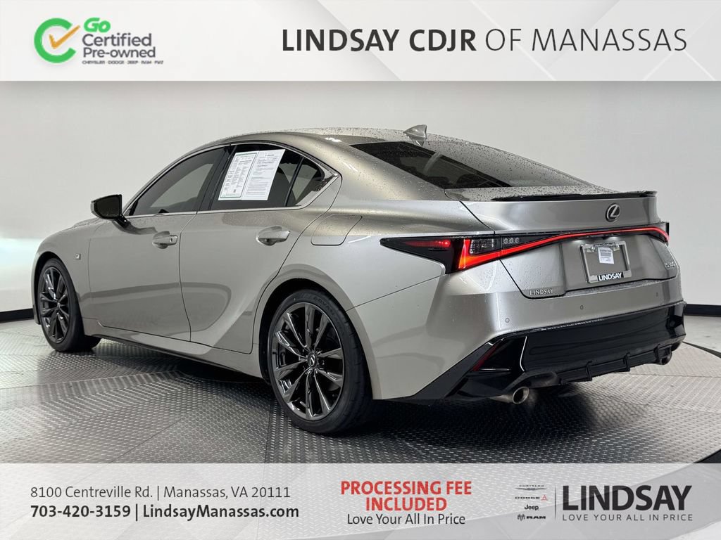 Used 2023 Lexus IS 350 F Sport w/ Memory Package RWD image 6