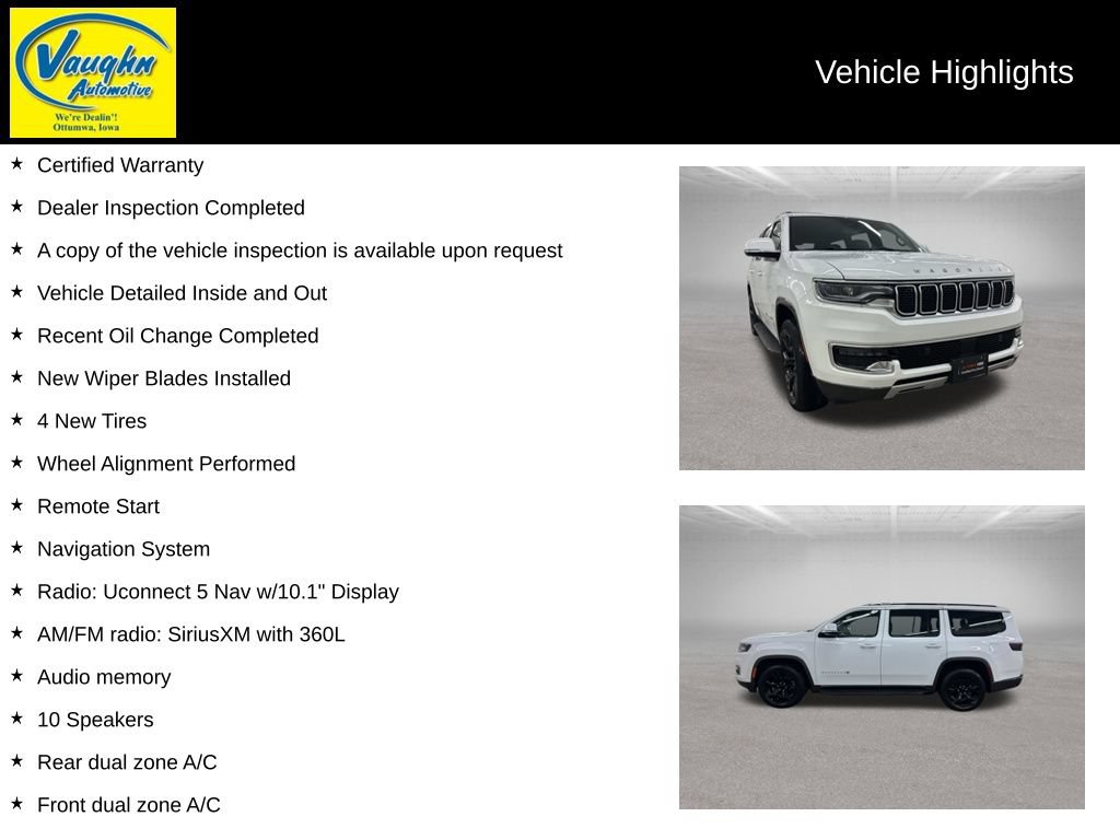 Used 2022 Jeep Wagoneer Series II AWD/4WD image 2