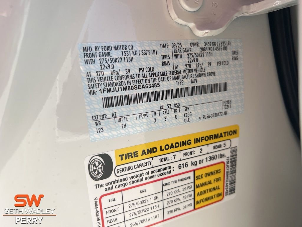 New 2025 Ford Expedition Platinum w/ Driver's Package image 25