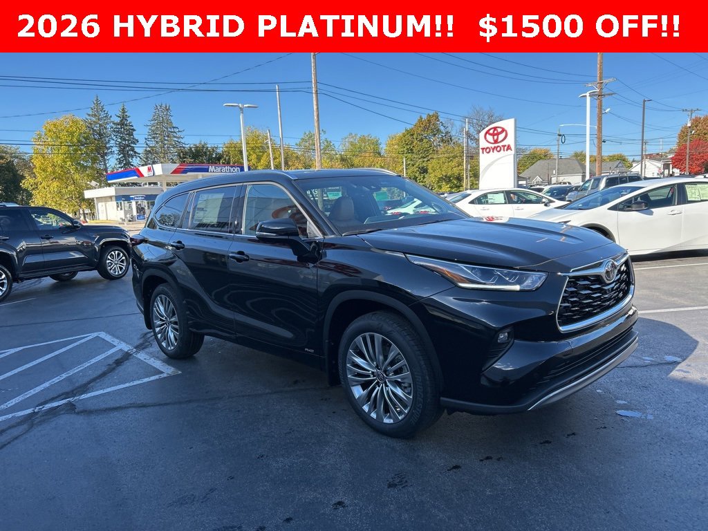 New 2026 Toyota Highlander Platinum image 3