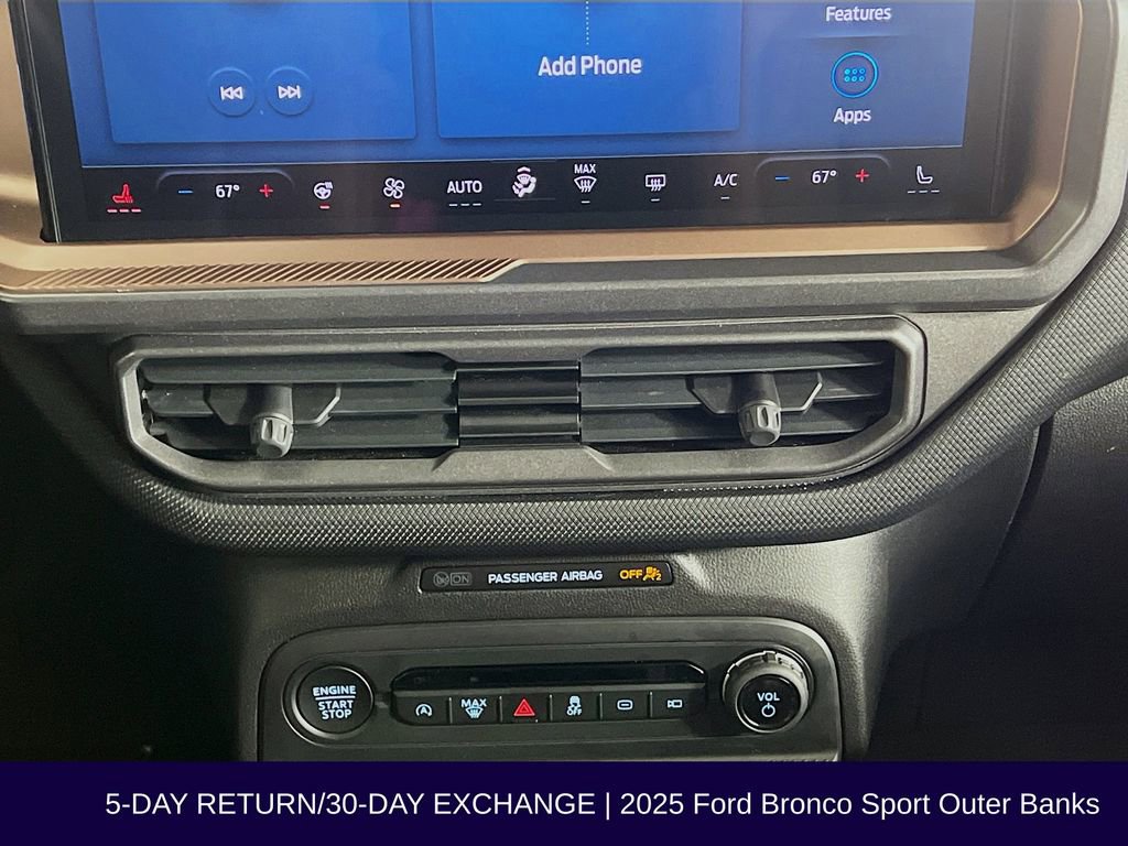 Used 2025 Ford Bronco Sport Outer Banks AWD/4WD image 21