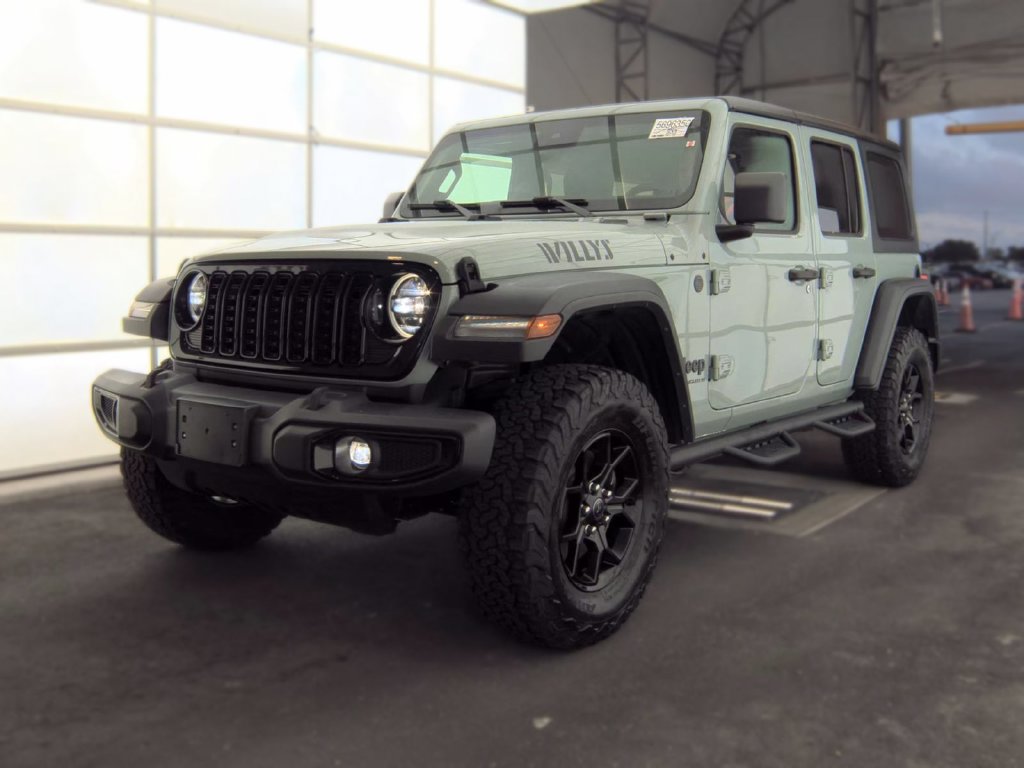 Certified 2024 Jeep Wrangler Unlimited Sport