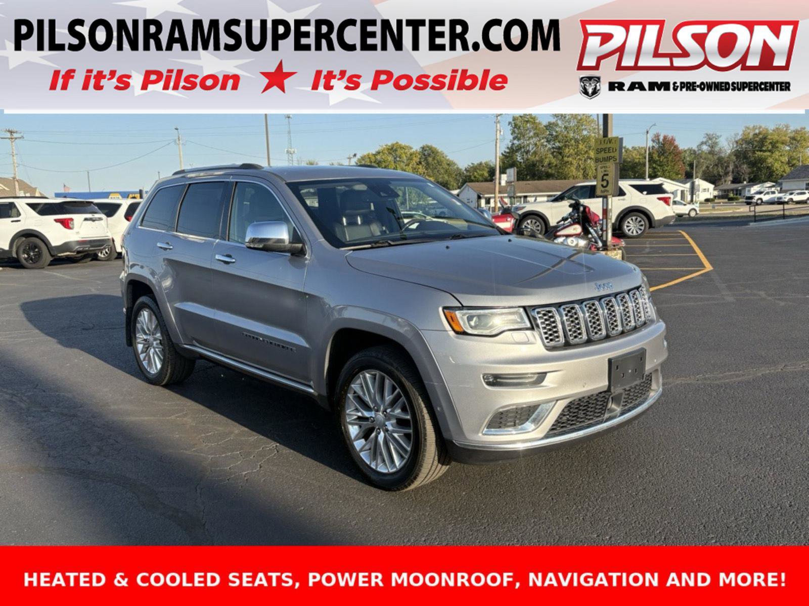 Used 2018 Jeep Grand Cherokee Summit