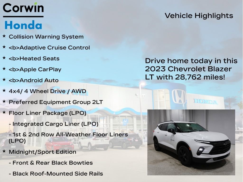 Used 2023 Chevrolet Blazer LT w/ Convenience Package image 7