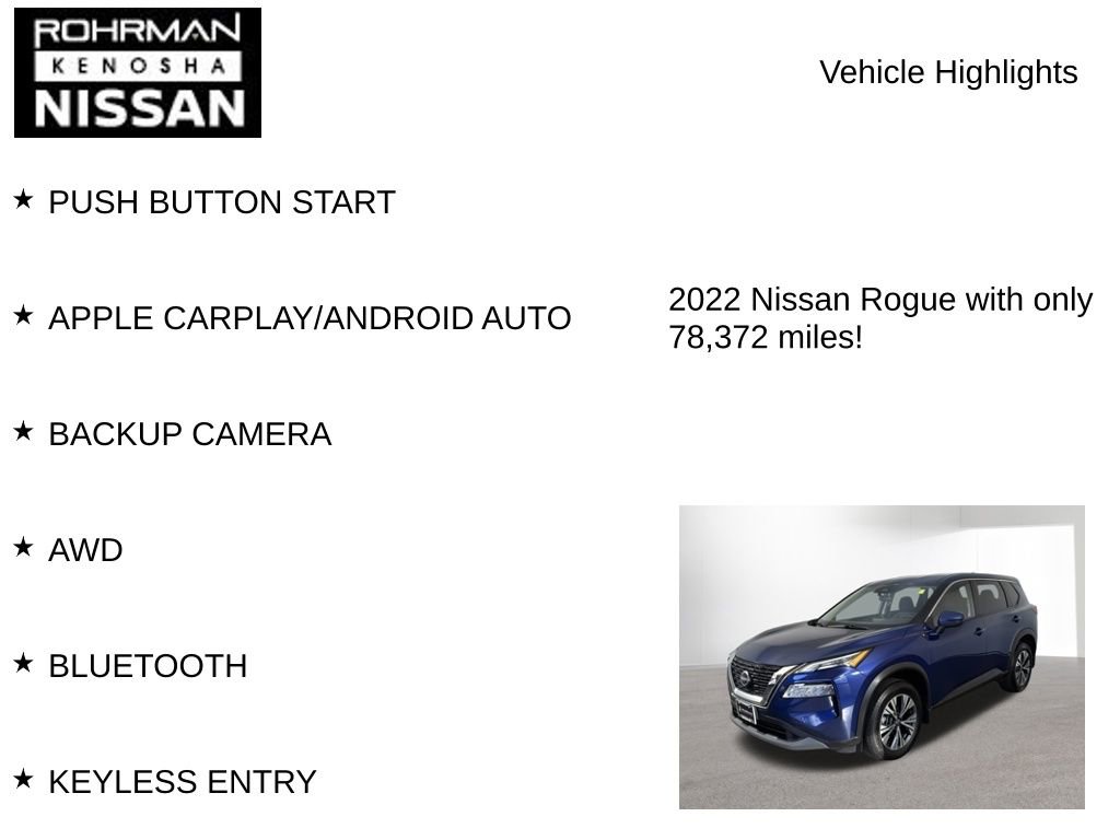 Used 2022 Nissan Rogue SV image 7