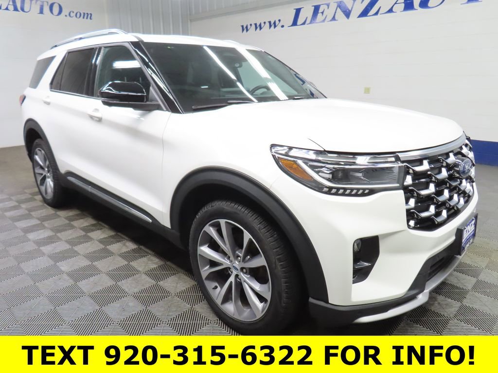 Used 2025 Ford Explorer Platinum w/ Ultimate Package image 3